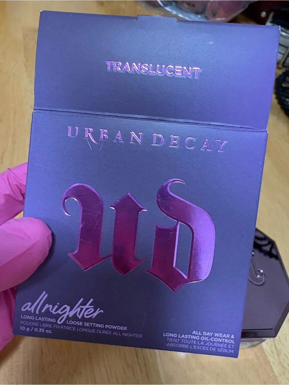 Urban Decay All Nighter Loose Setting Powder,Full Sz 0.35 DISCONTINUED, BNIB,New